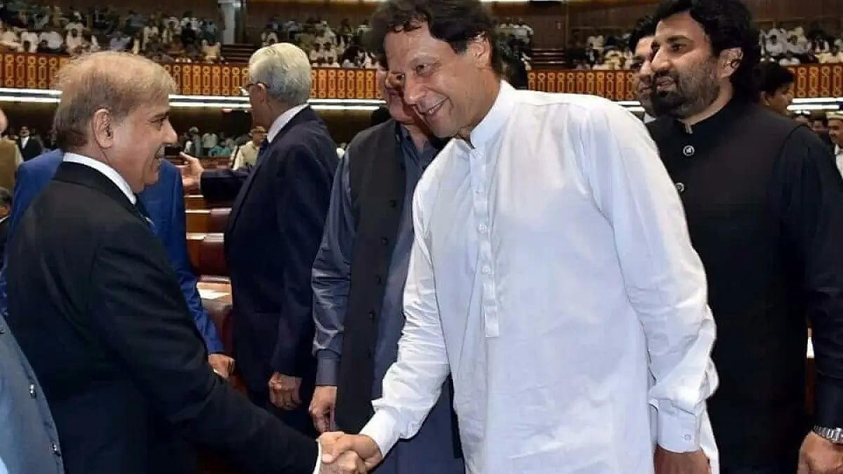 Pakistan PM Shehbaz Sharif Accuses Imran Khan Of Triggering Civil War, Warns Legal Action