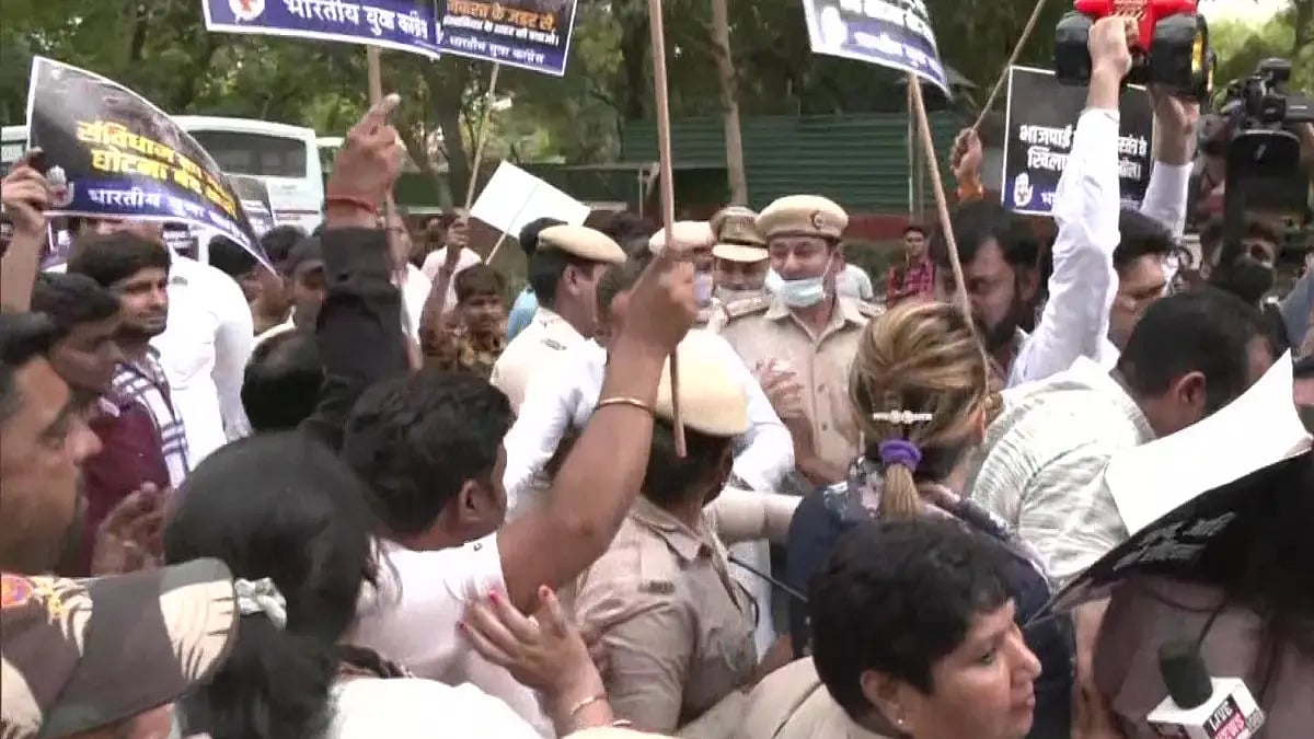 Jahangirpuri violence.