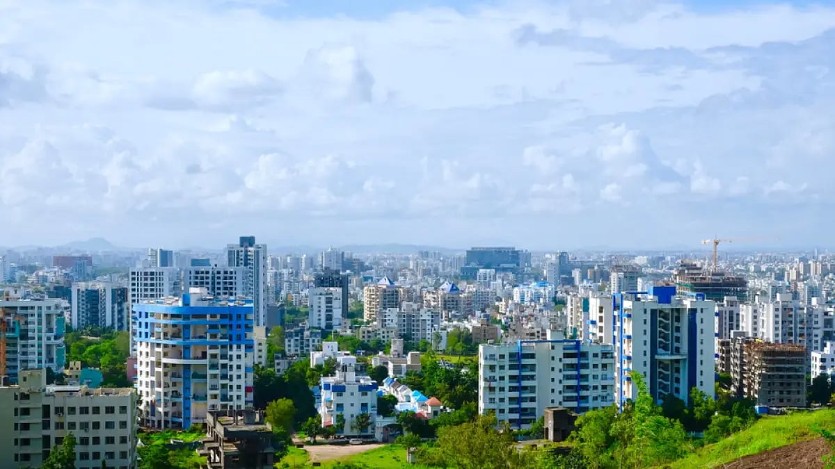 The Pune cityscape
