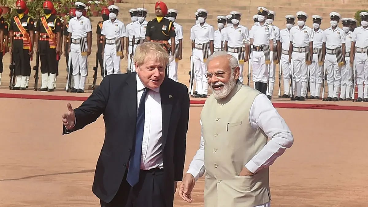 UK PM Boris Johnson's India Visit: 10 Developments