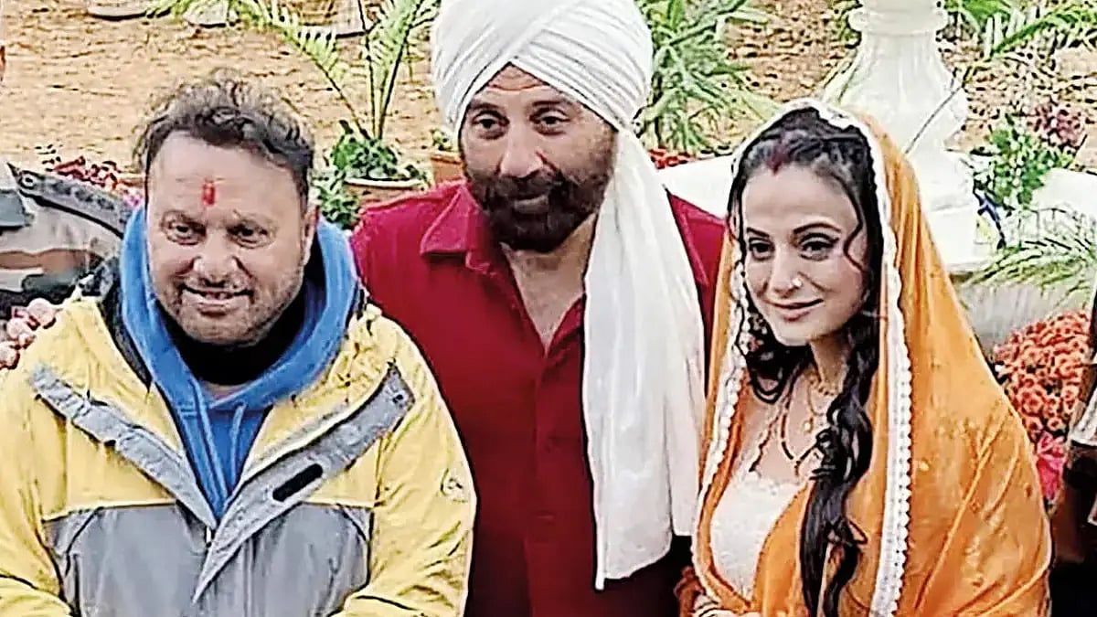 Anil Sharma, Sunny Deol And Ameesha Patel