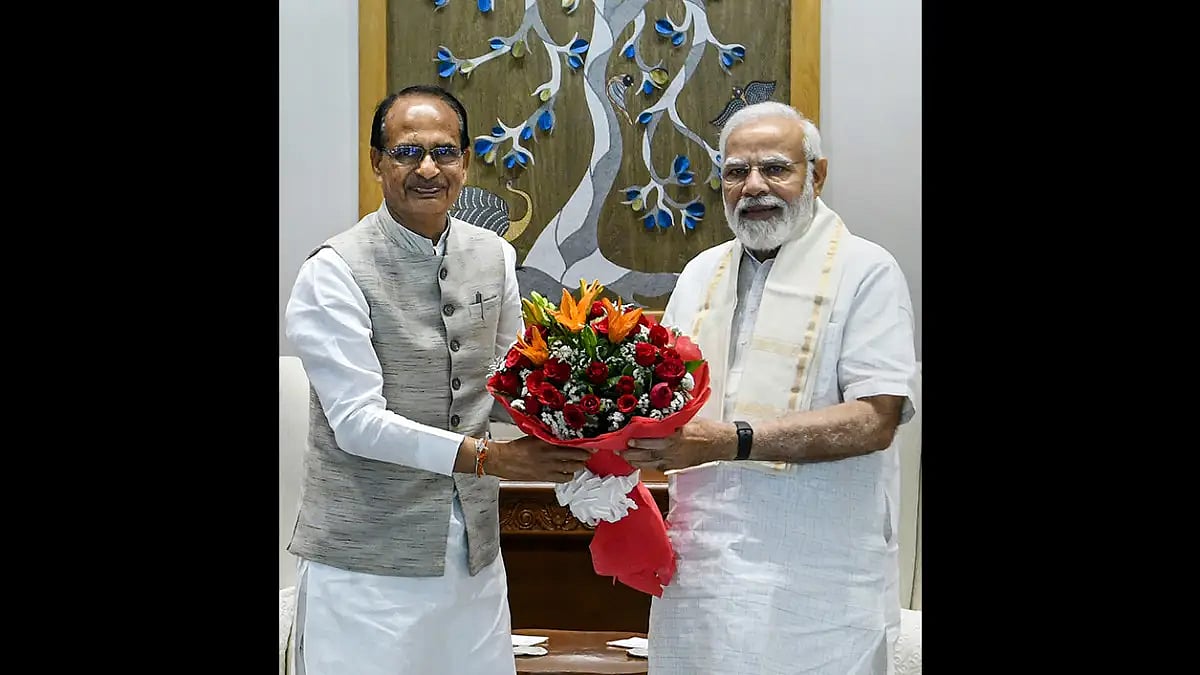 CM Chouhan Meets PM Modi: MP Govt's Development Initiatives Discussed