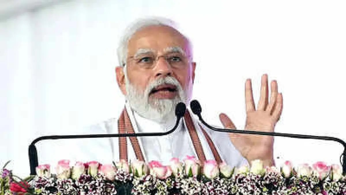 Prime Minister Narendra Modi in Kashmir 