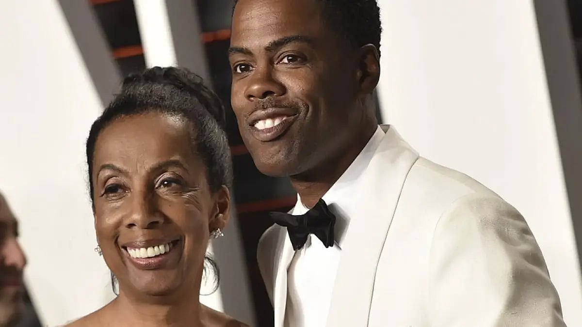 Chris Rock with mother Rose Rock