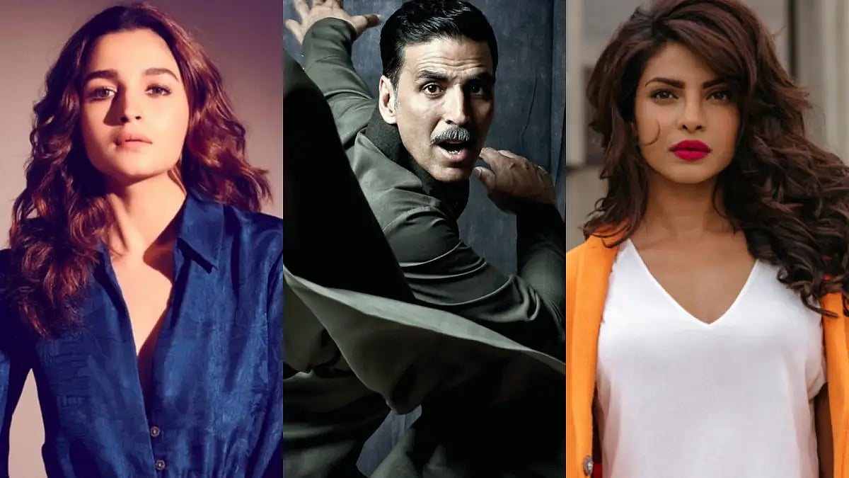 Alia Bhatt, Akshay Kumar, Priyanka Chopra