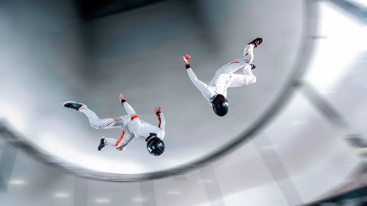 Representative Image: Hyderabad gets India's first indoor skydiving facility 