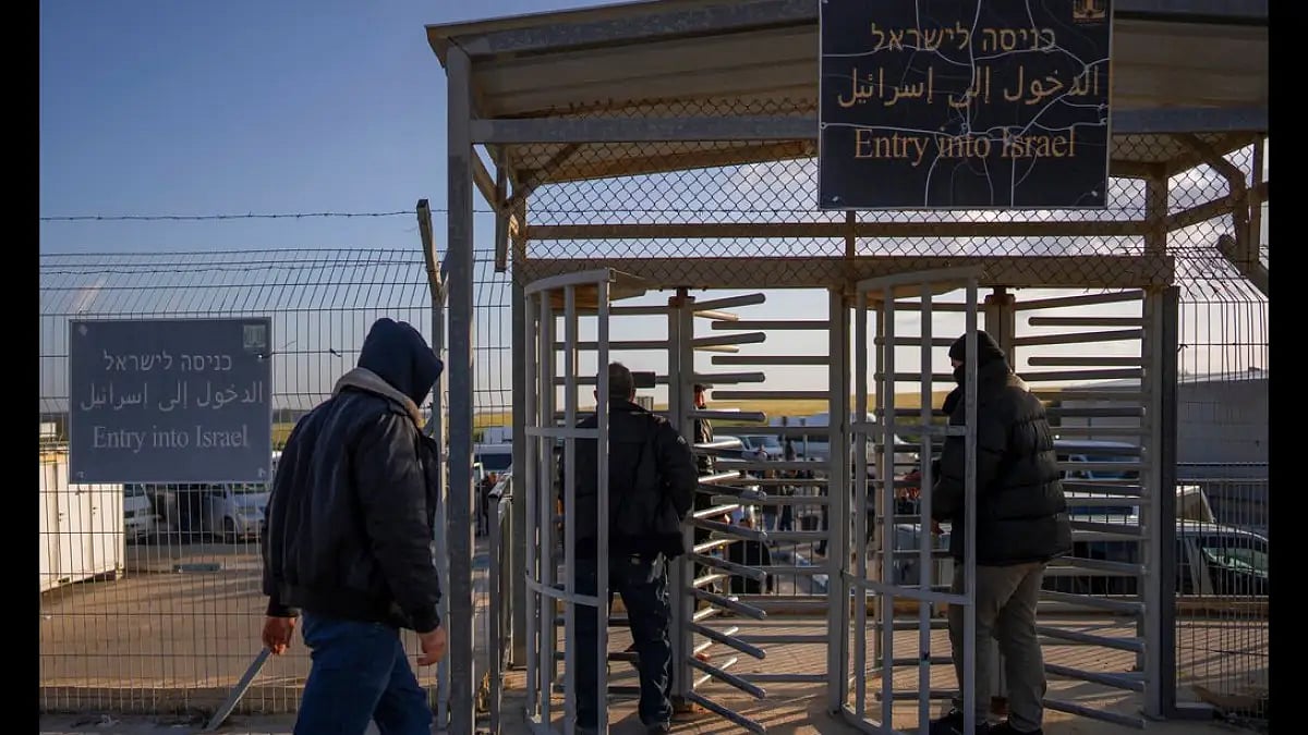 Erez Crossing in Israel