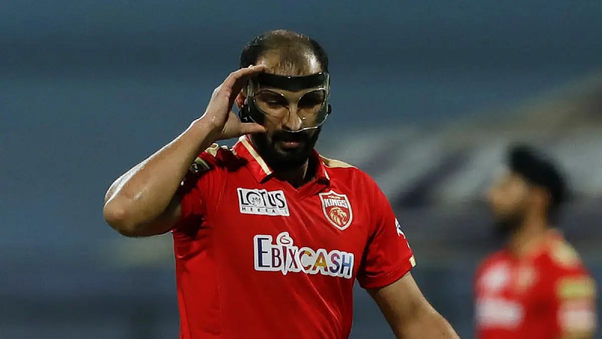 Rishi Dhawan had suffered a nose injury during a Ranji Trophy match.