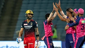 Virat Kohli has scored 128 runs at an average of 16 across 9 matches in IPL 2022.