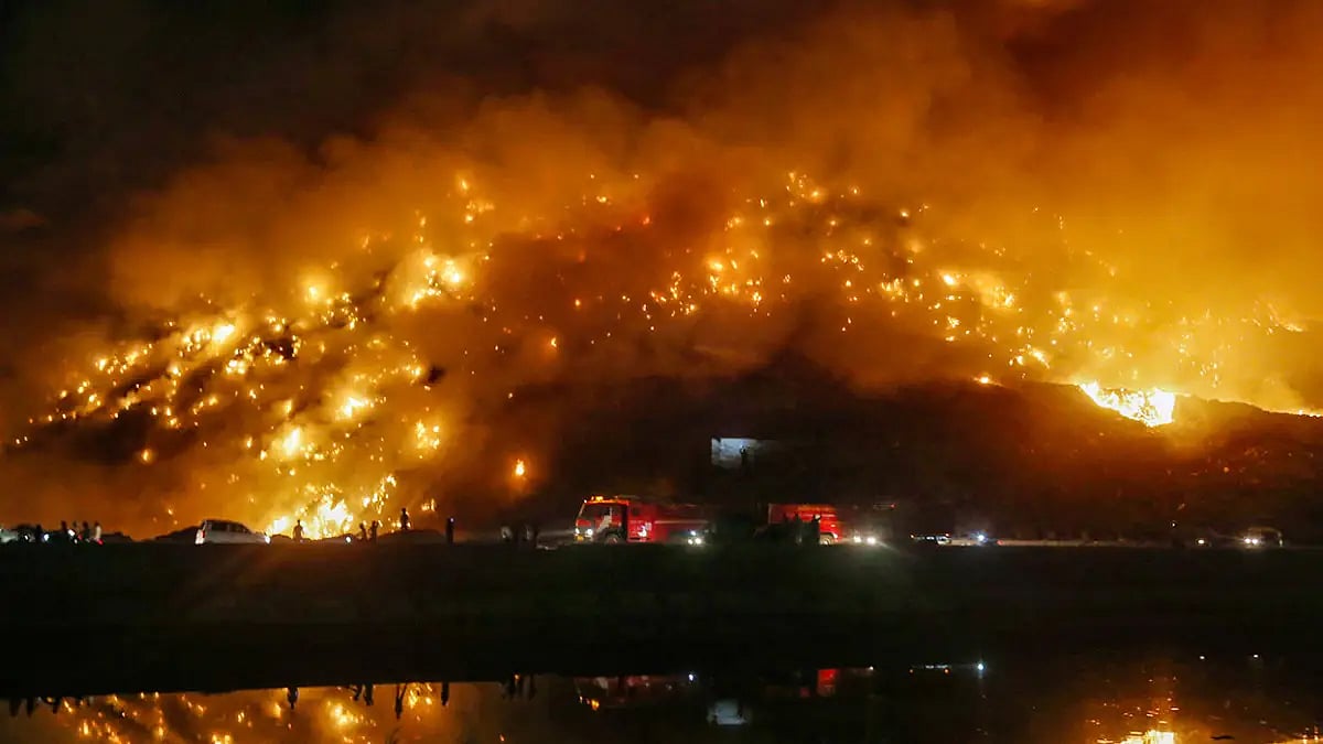 1 Dead In Massive Blaze In Gurugram’s Manesar