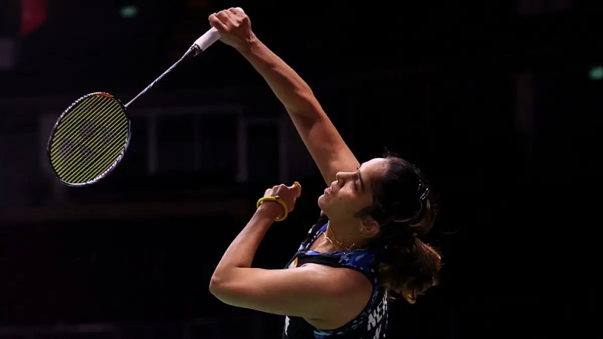 Saina Nehwal defeated Sim Yujin of South Korea 21-15, 17-21, 21-13 in the first round match.