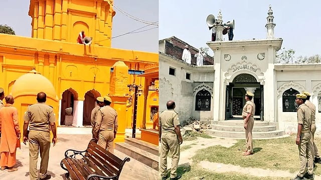 Illegal Loudspeakers Removed From Religious Places Across Uttar Pradesh