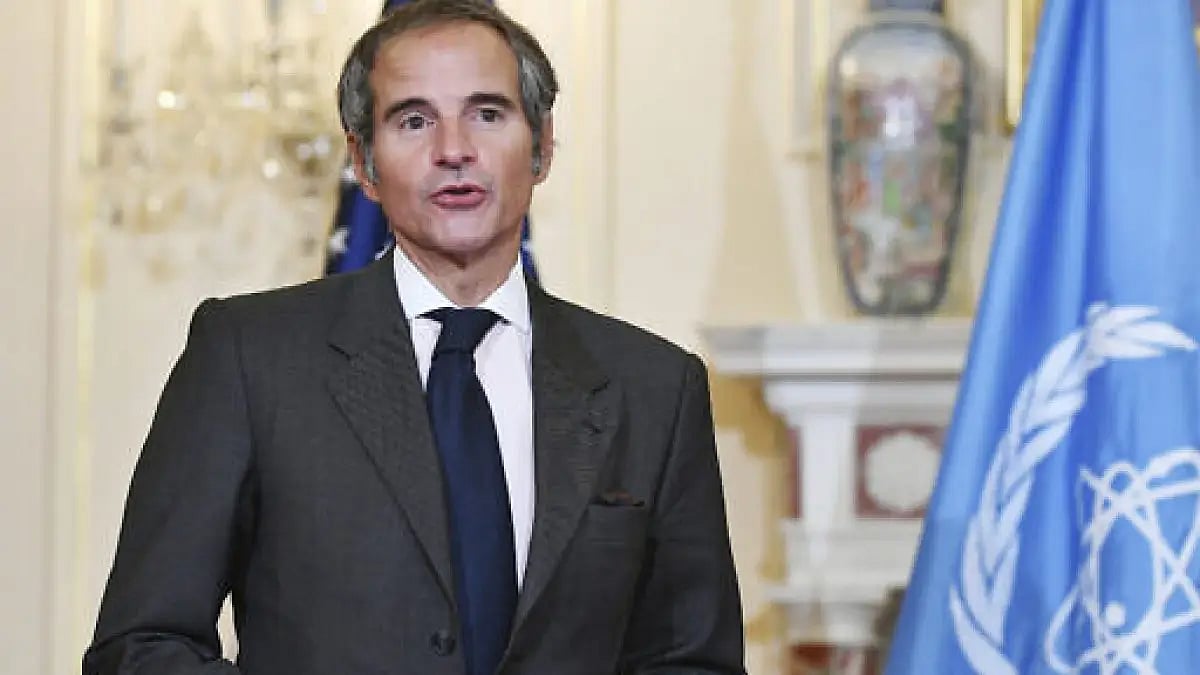 International Atomic Energy Agency's director-general Rafael Grossi 