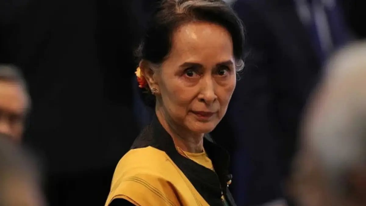 Former Myanmar leader Aung San Suu Kyi