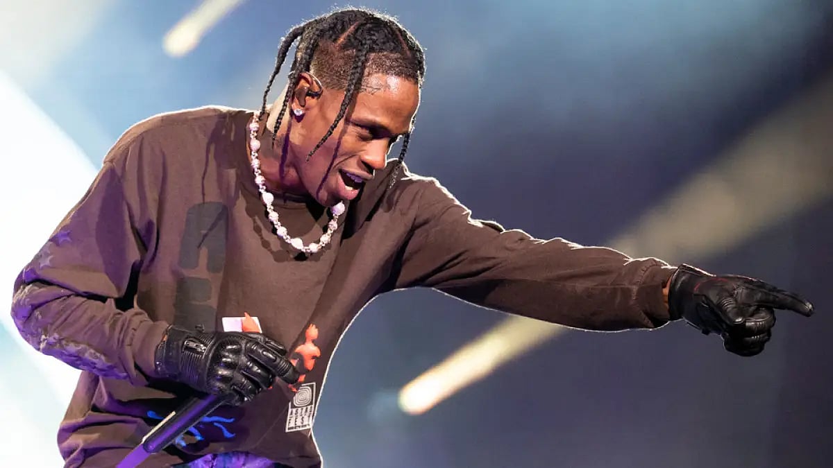Rapper Travis Scott