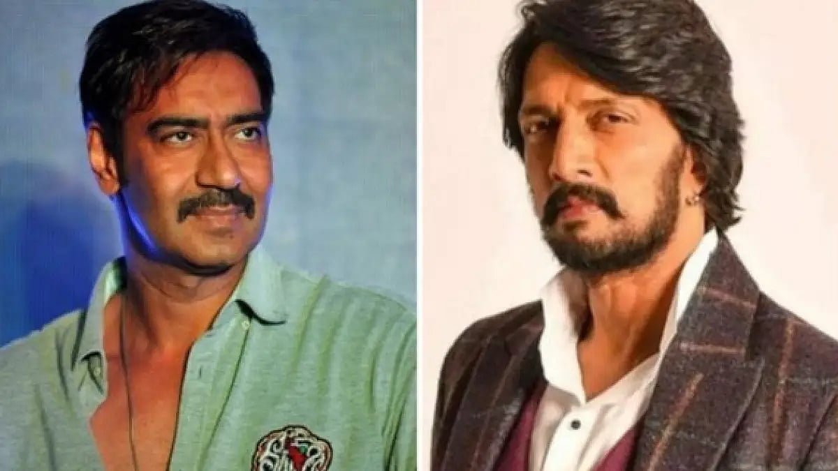 Ajay Devgn And Kiccha Sudeep