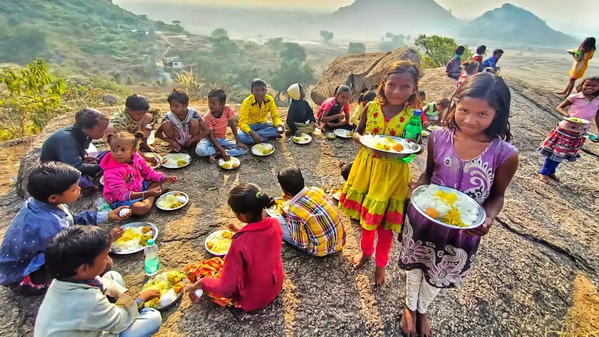 FEED NGO feeding malnourished children 