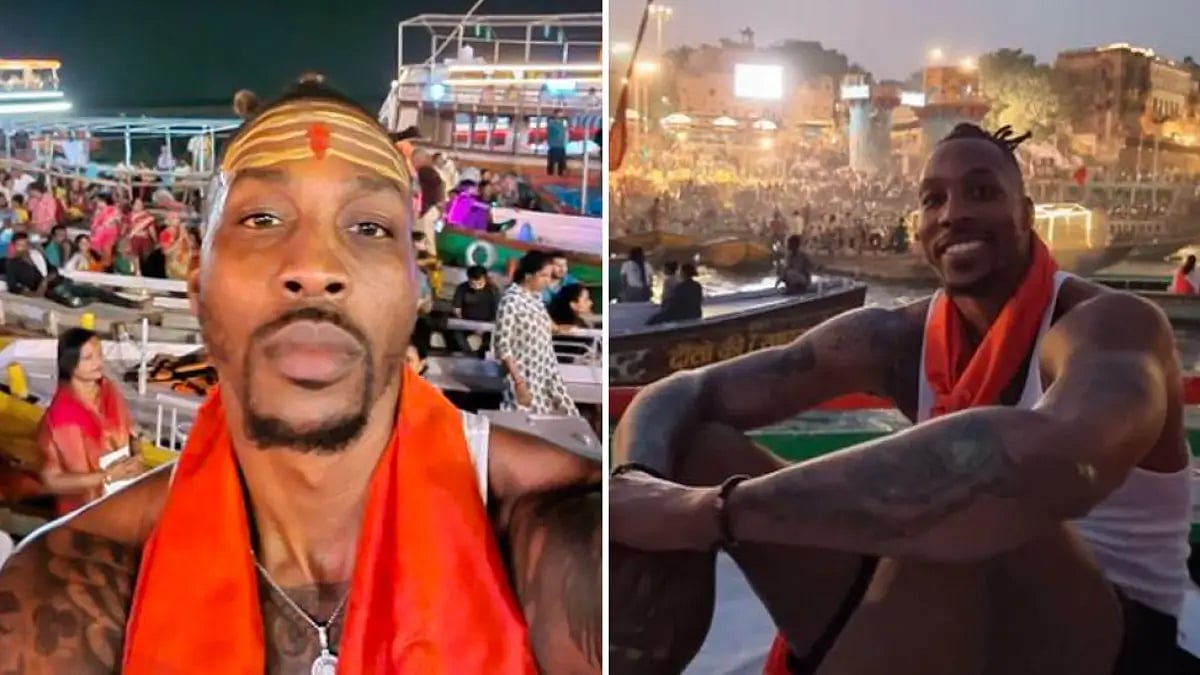 Dwight Howard shared snippets of his journey to Varanasi on social media.