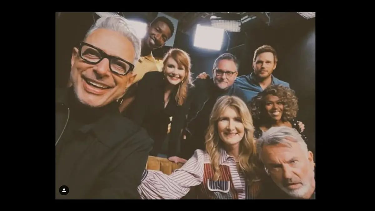 Cast of Jurassic World and Jurassic Park