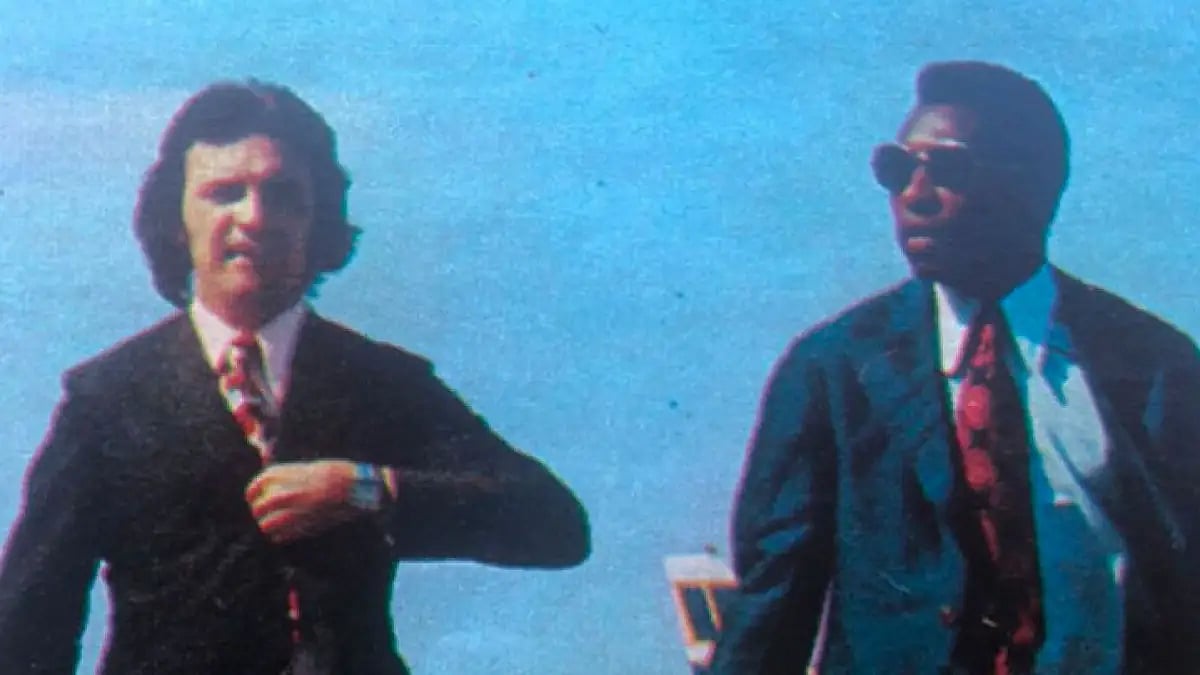 Pepito Fornos first met Pele in the early 1960s, but got closer only in 1969 during a trip to Milan.