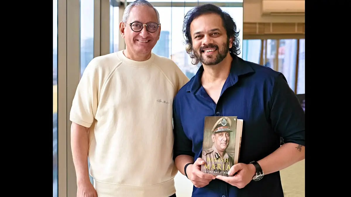 Rohit Shetty With Rakesh Maria