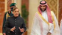 Pakistan Set to Get $5 Billion Boost from Saudi Arabia, Qatar Amid Debt Pressure Representational Image: Pakistan PM Shehbaz Sharif and Saudi Arabias Crown Prince Mohammed bin Salman