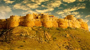 Jaisalmer Fort is the centrepiece of one of Ray's most well-known Feluda stories, Sonar Kella