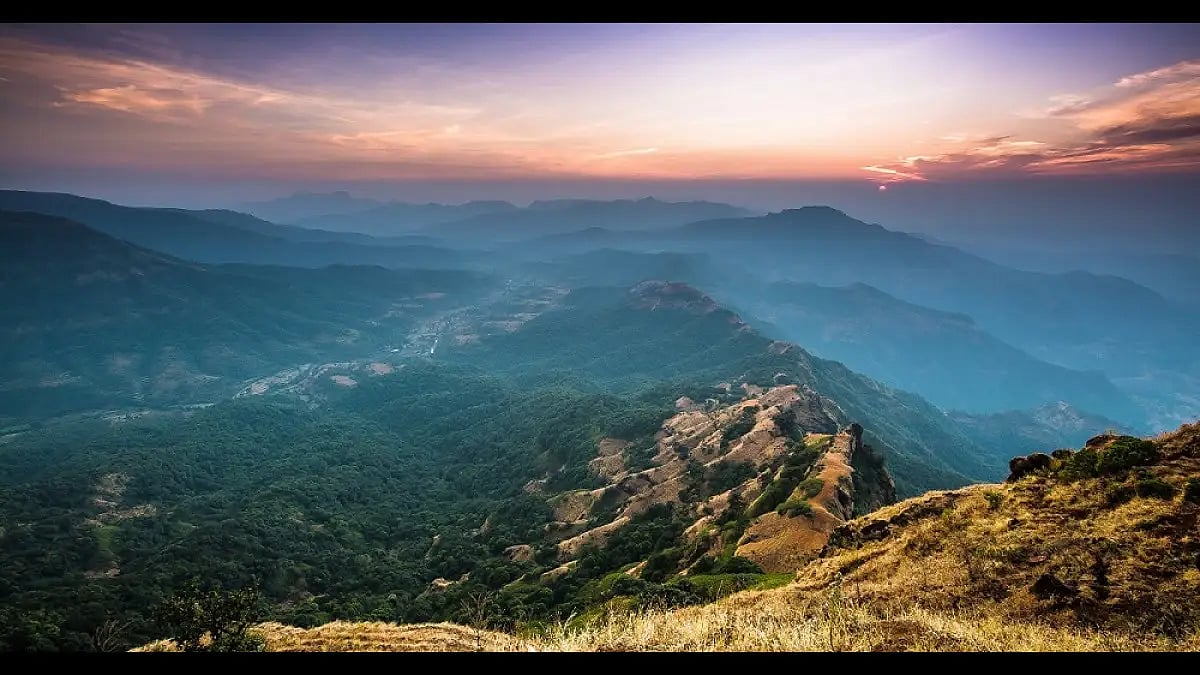 Mahabaleshwar during sunset