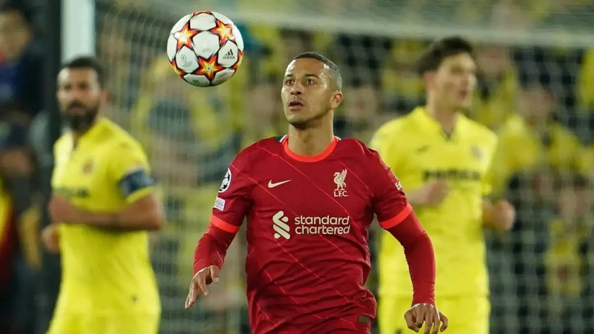 Liverpool's Thiago Alcantara will play a key role in UEFA Champions League semis vs Villarreal.