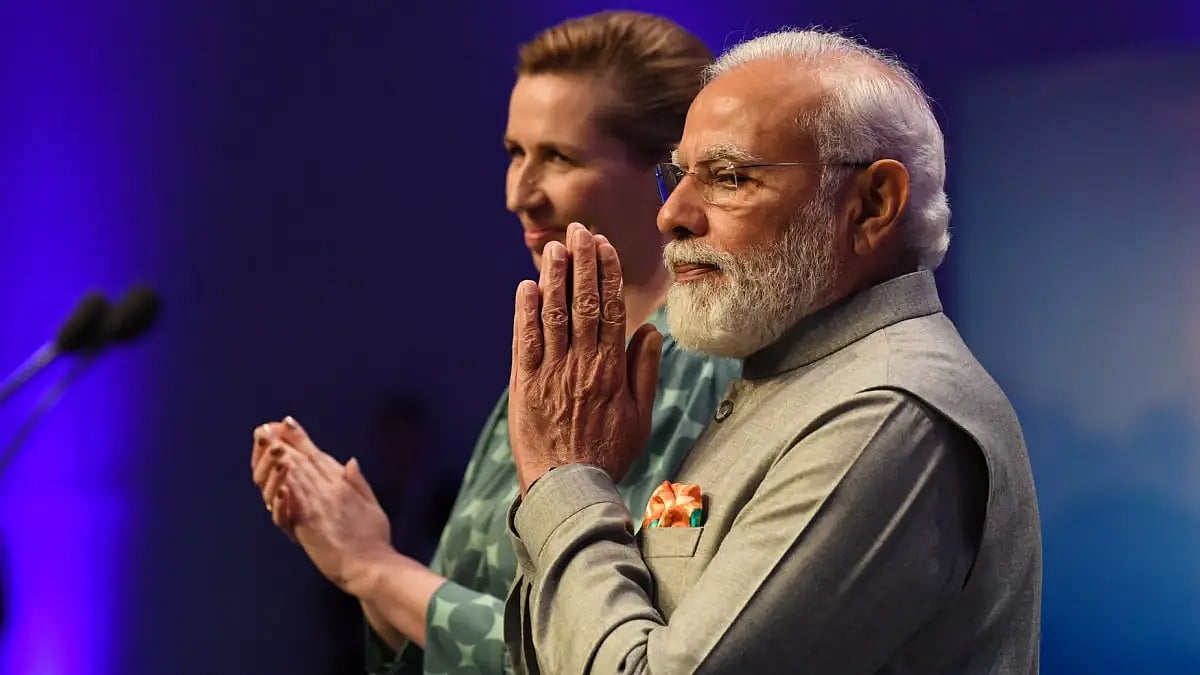 Prime Minister Narendra Modi in Denmark - null