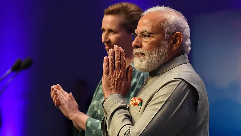 Prime Minister Narendra Modi in Denmark - null