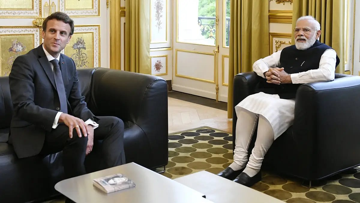 PM Modi and President Macron