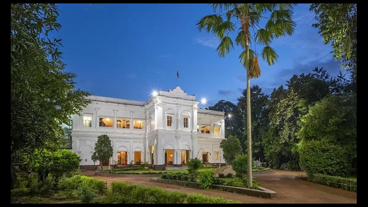 The 18th century brick-built palace has been carefully restored