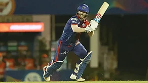 David Warner’s unbeaten 92-run knock was laced with 12 fours and three sixes.