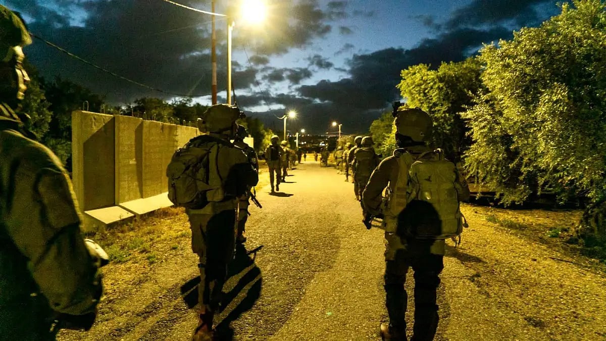 Representational image of Israeli security forces personnel 