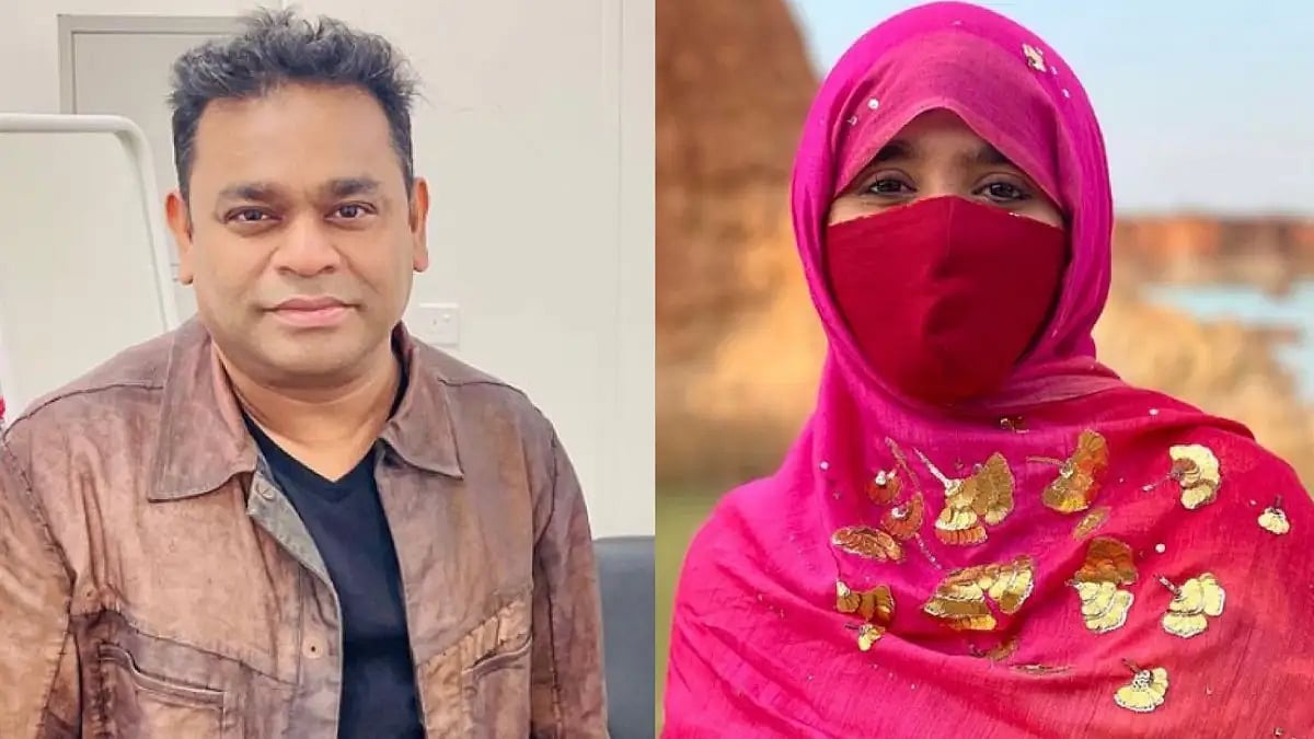 AR Rahman & his daughter Khatija Rahman