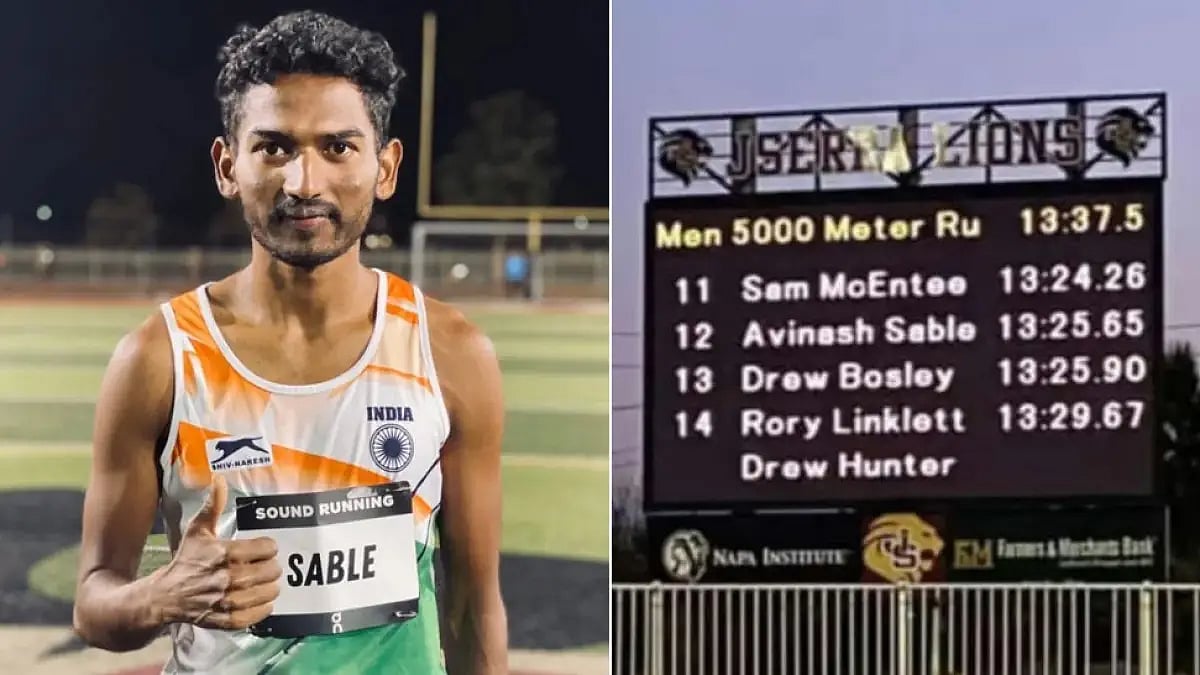 Avinash Sable broke Bahadur Prasad's long-standing record of 13:29.70s set in Birmingham in 1992.