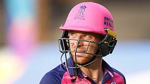 Jos Buttler scored 16-ball 30 against Punjab Kings in an IPL 2022 game on Saturday.