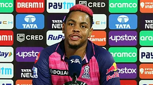 Shimron Hetmyer's 291 runs in IPL 2022 so far have come at an average of 72. His strike rate is 214.