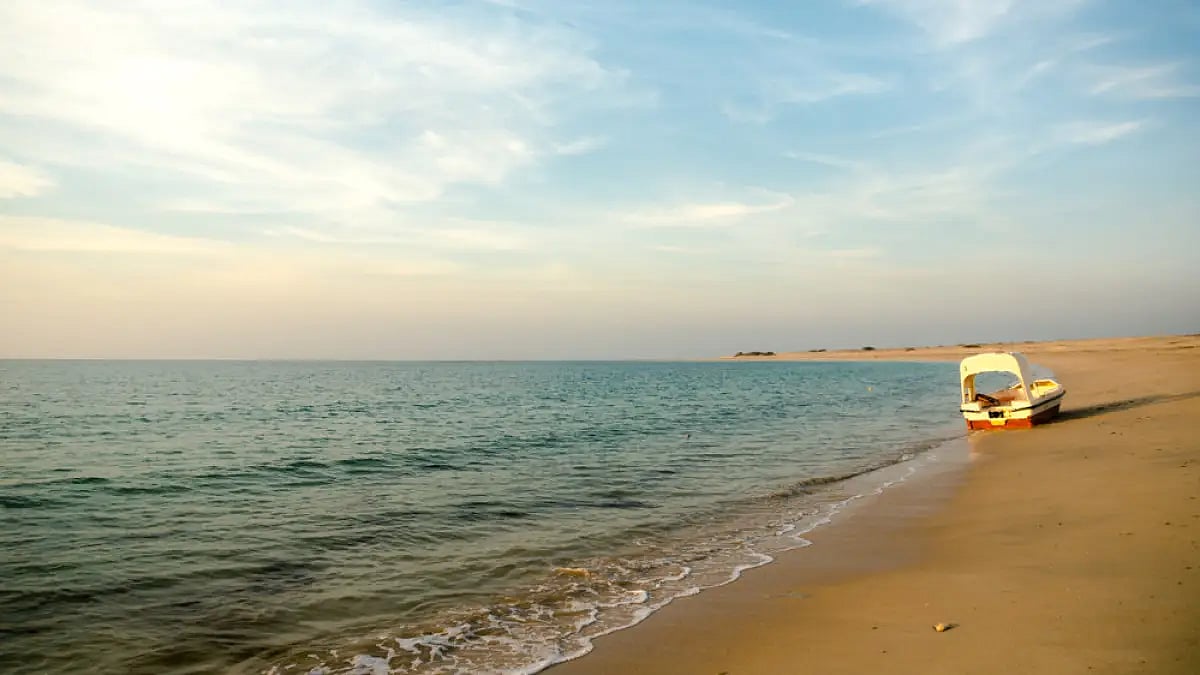 The Shivrajpur Beach in Gujarat