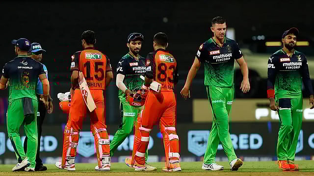 IPL 2022, Match 54: Royal Challengers Bangalore Beat Sunrisers Hyderabad By 67 Runs – In Pics