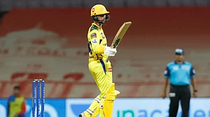 Devon Conway slammed a brilliant 83 to take CSK past the 200-mark against RCB.