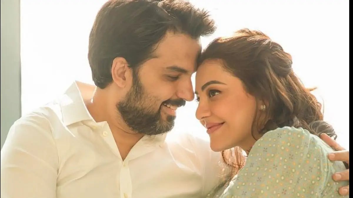 Kajal Aggarwal and her husband