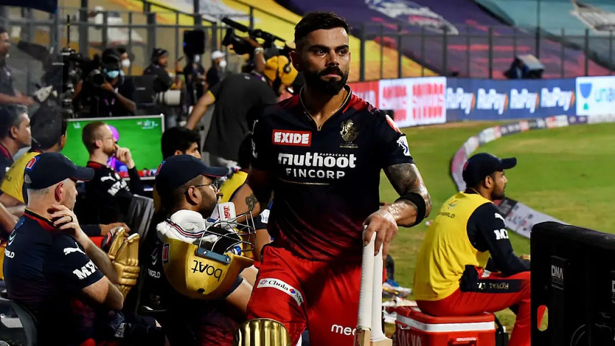 After the end of match 54 in IPL 2022, Virat Kohli was ranked 33rd on the batter's list with 216 runs in 12 innings.