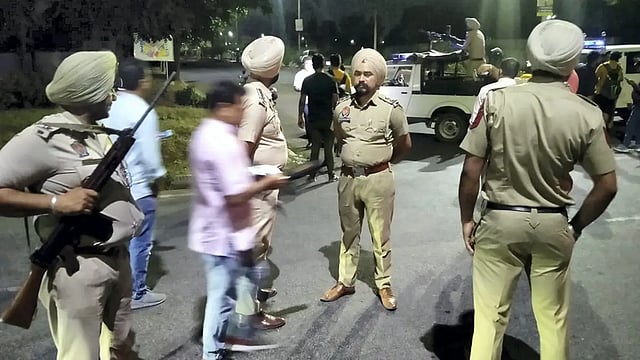 Pro-Khalistan, Anti-India Slogans Written On Wall In Punjab’s Bhatinda