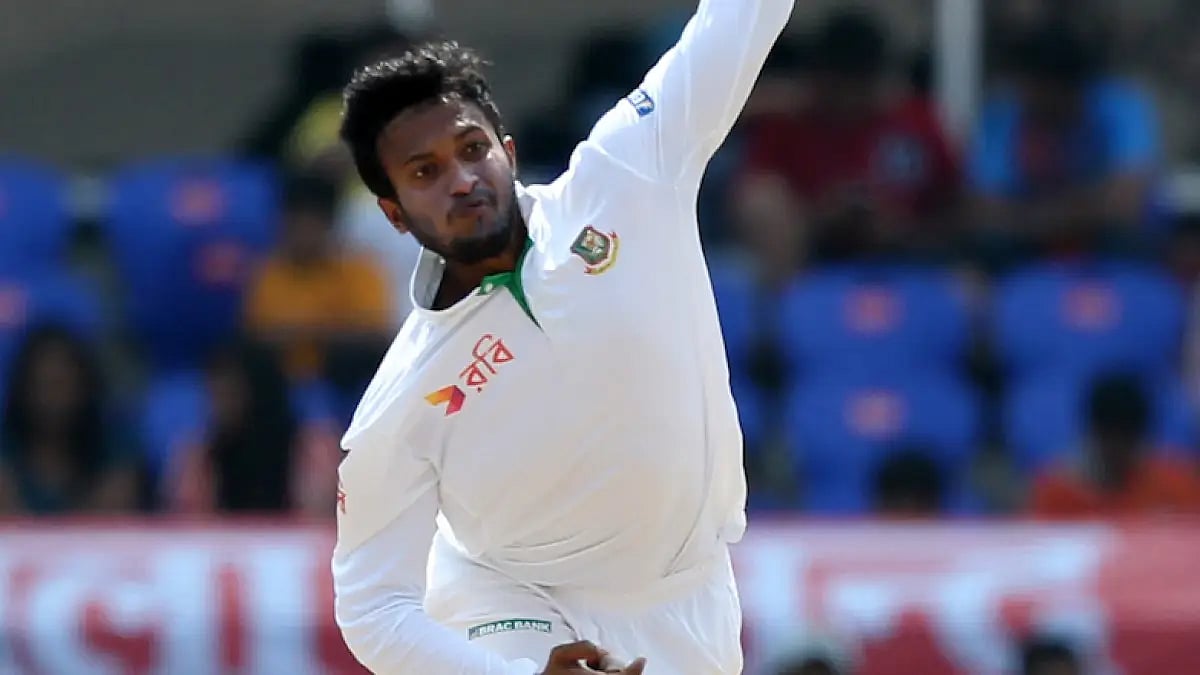 Shakib Al Hasan will recover in self-isolation and will be re-tested in due course. 