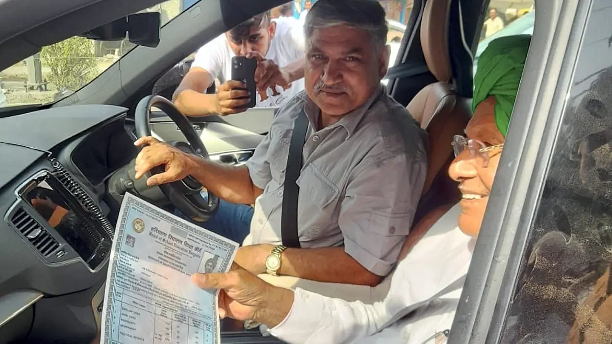 Former Haryana chief minister Om Prakash Chautala 