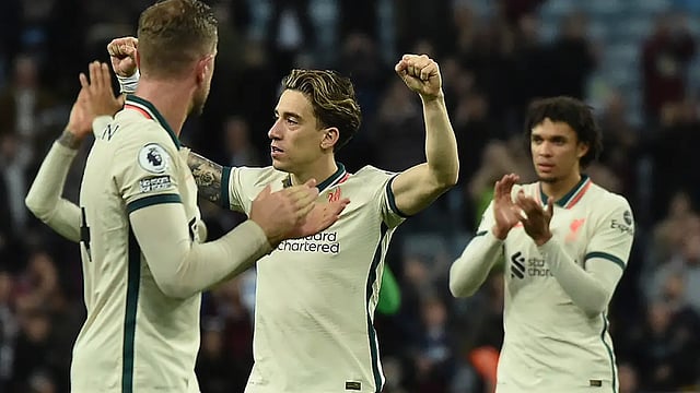 Liverpool Beat Aston Villa To Keep English Premier League Title Hopes Alive - In Pics