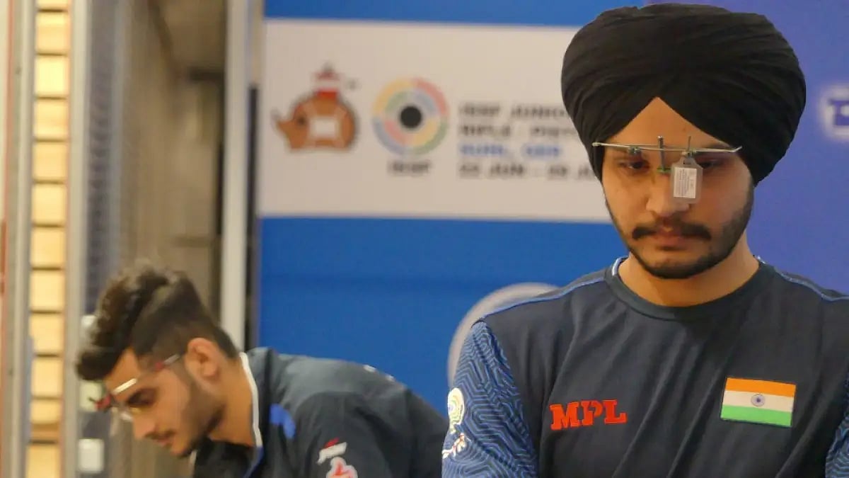 Indian shooters were on a rampage on first day of ISSF Junior World Cup 2022 with 7 medals. 