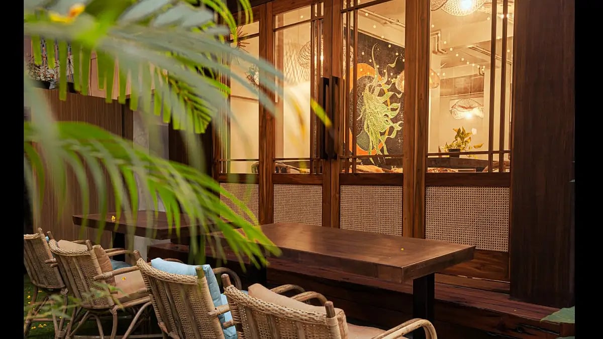 The Moon Village cafe in Khar has a menu with gluten-free items